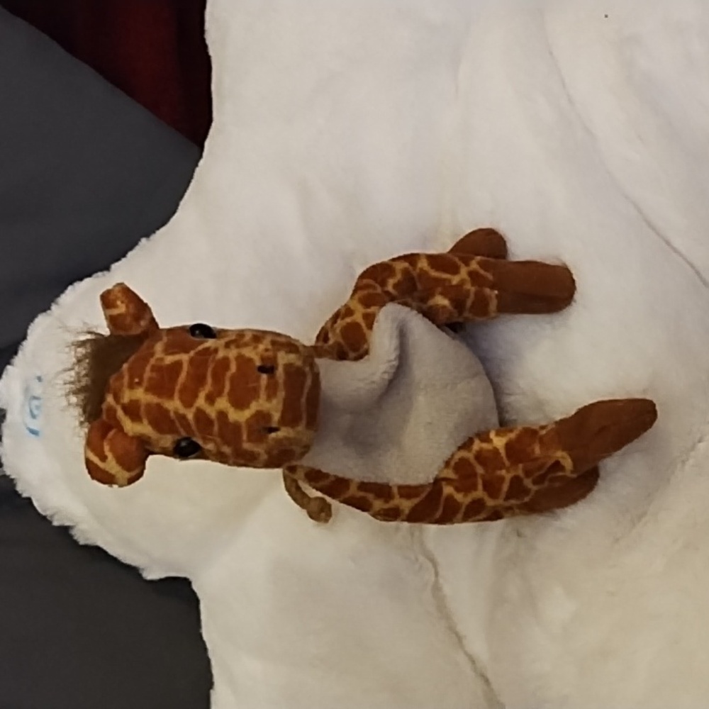 Giraffe beanie Stuffed animal no brand Zoo Jungle theme kids toy